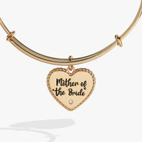 Mother of the Bride Heart Bangle