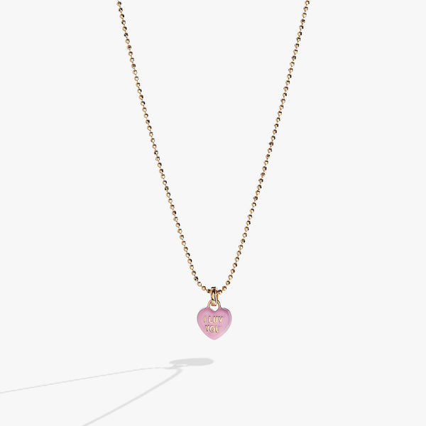 Sweethearts® 'I Luv You' Charm Necklace